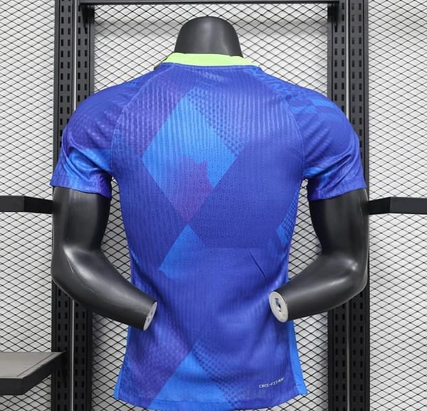 25/26 Player Version Brazil Blue Jersey - Image 8
