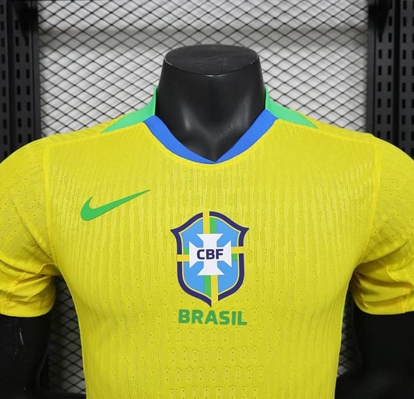 25/26 Player Version Brazil Yellow Jersey - Image 2