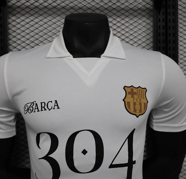 24/25 Player Version Barcelona Kopa Trophy Lamine Yamal Polo Jersey - Image 2