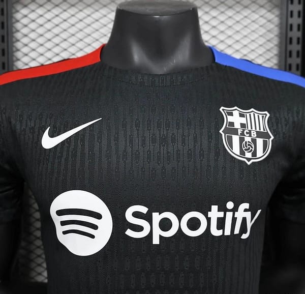 25/26 Player Version Barcelona  125th Anniversary Black Special Edition Jersey - Image 4