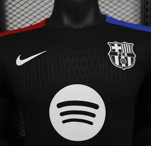 25/26 Player Version Barcelona  125th Anniversary Black Special Edition Jersey - Image 5