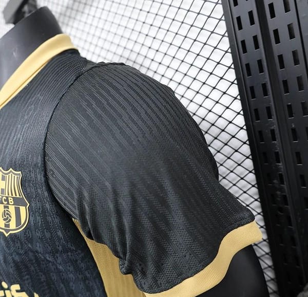 25/26 Player Version Barcelona Special Edition Black Jersey - Image 4