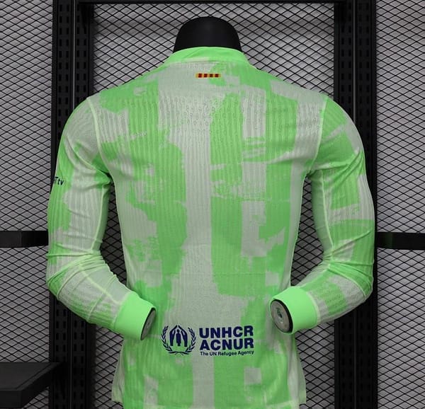 25/26 Player Version Barcelona Third 125th Anniversary Long Sleeve Jersey - Image 10