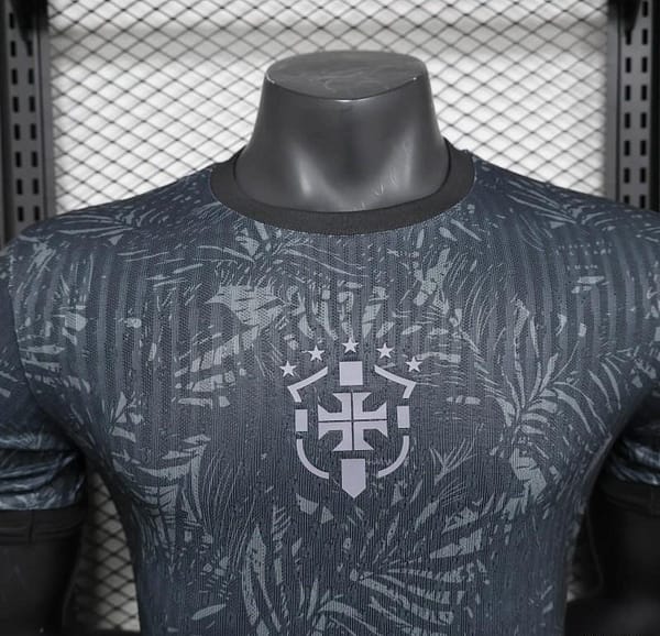 25/26 Player Version Brazil Commemorative Edition Black Jersey - Image 8