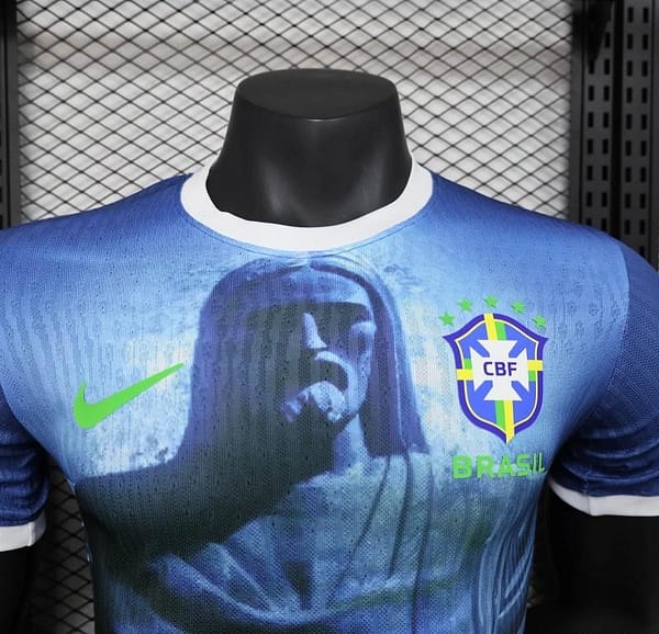 25/26 Player Version Brazil Jesus Special Edition Jesus Jersey - Image 2