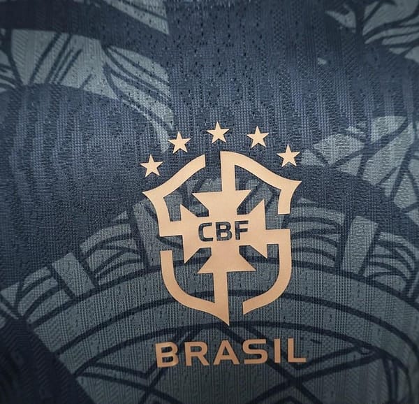 25/26 Player Version Brazil Special Edition Black Jersey - Image 3