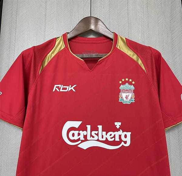 2005/06 Retro Liverpool Home Jersey - Image 2