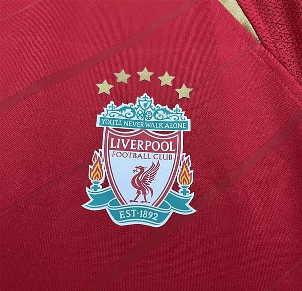 2005/06 Retro Liverpool Home Jersey - Image 3