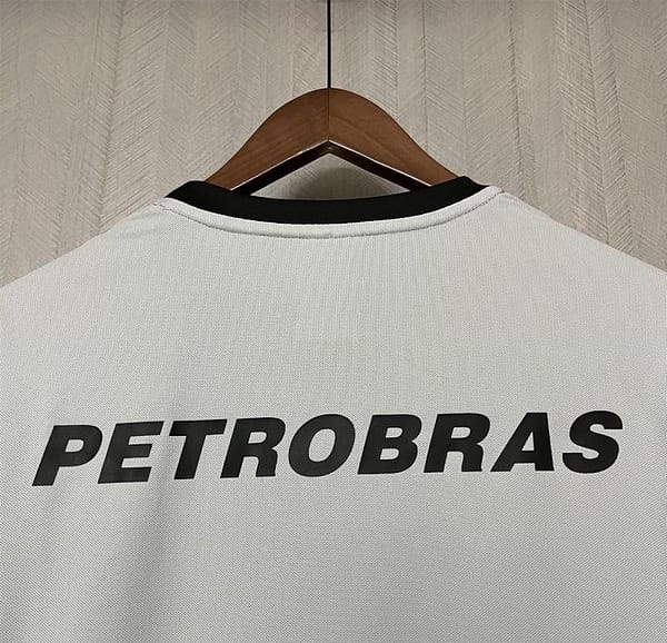 02/03 Retro Flamengo Grey Goalkeeper Long Sleeve Grey Jersey - Image 9