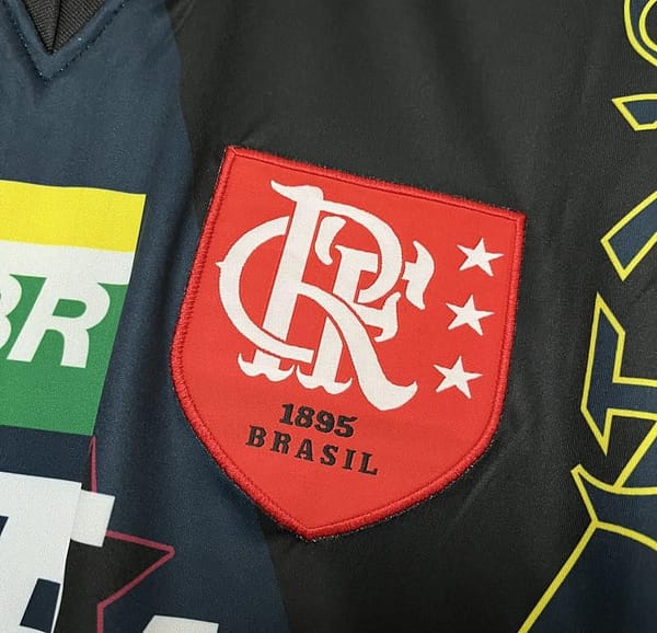 Retro1997/98 Flamengo Black Goalkeeper Long Sleeve Jersey - Image 3