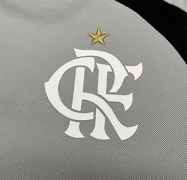 2008/09 Retro Flamengo Goalkeeper Grey Jersey - Image 4