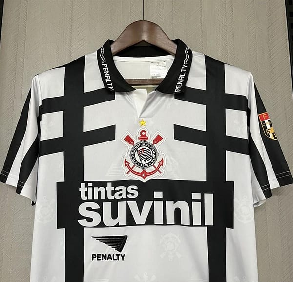 1996/97 Retro Corinthians Third Jersey - Image 4