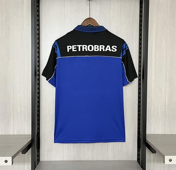 99/00 Retro Flamengo Goalkeeper Blue Jersey - Image 2