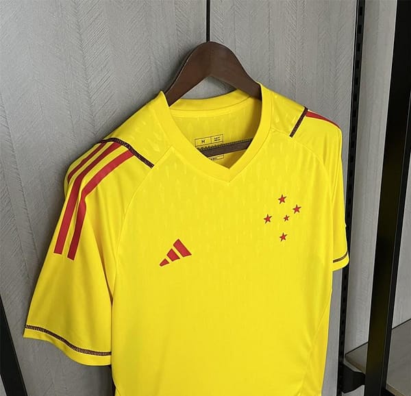 24/25 Cruzeiro Limited Edition Goalkeeper Yellow Jersey - Image 5