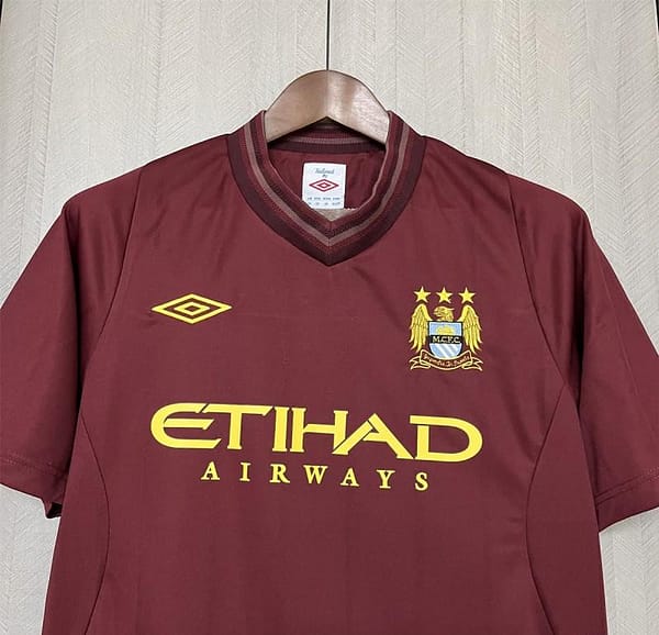 2012/13 Retro Manchester City Away Jersey - Image 3