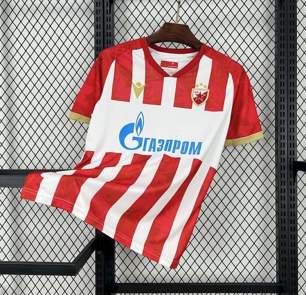 2024/25 Red Star Belgrade Home Jersey - Image 2