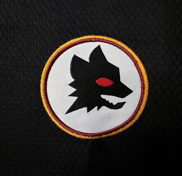 23/24 Roma Third Black Jersey - Image 6