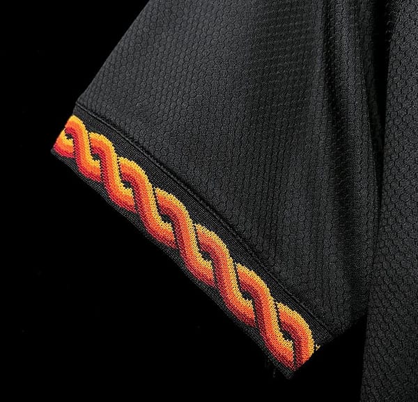 23/24 Roma Third Black Jersey - Image 7