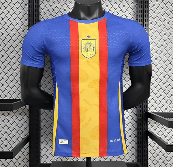 2024 Player Version Spain Pre-match Training Jersey Shirt