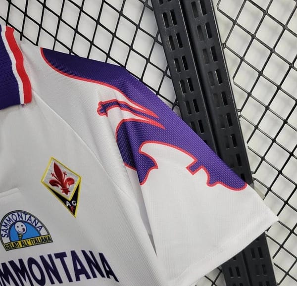 95/96 Retro Fiorentina Away Jersey - Image 4
