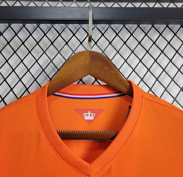 2014 Retro Netherlands Home Jersey - Image 4