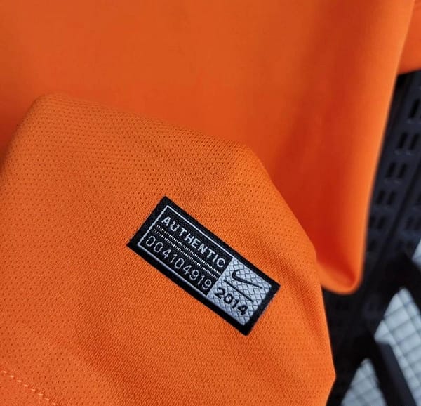 2014 Retro Netherlands Home Jersey - Image 5
