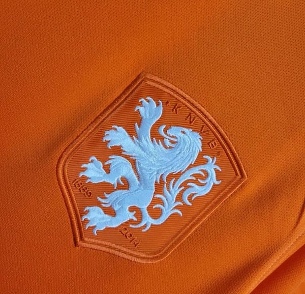 2014 Retro Netherlands Home Jersey - Image 7