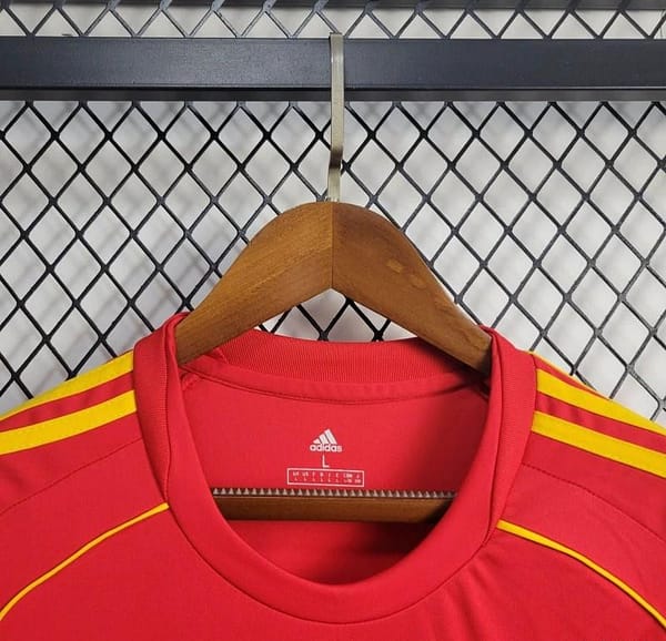 2010 Retro Spain Home Jersey - Image 3