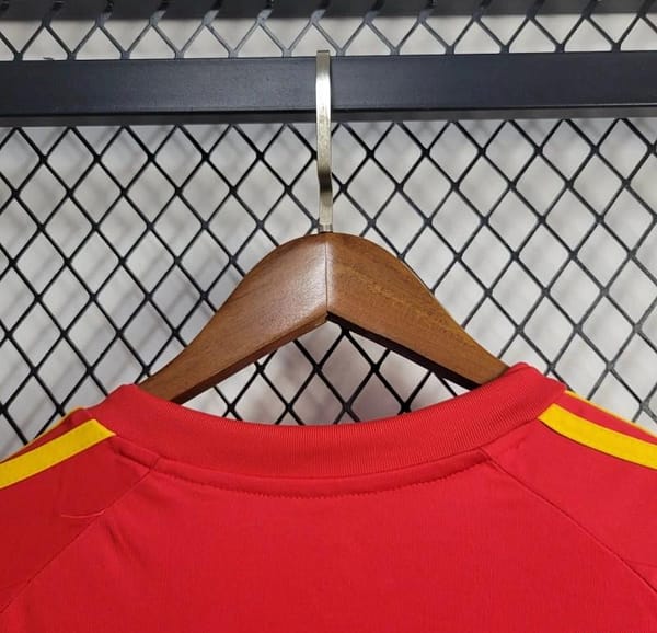 2010 Retro Spain Home Jersey - Image 8