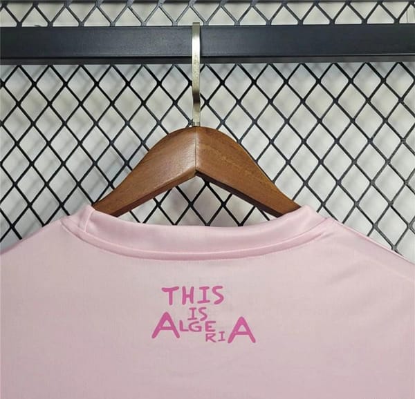 2024 Algeria Training Pink Jersey - Image 7