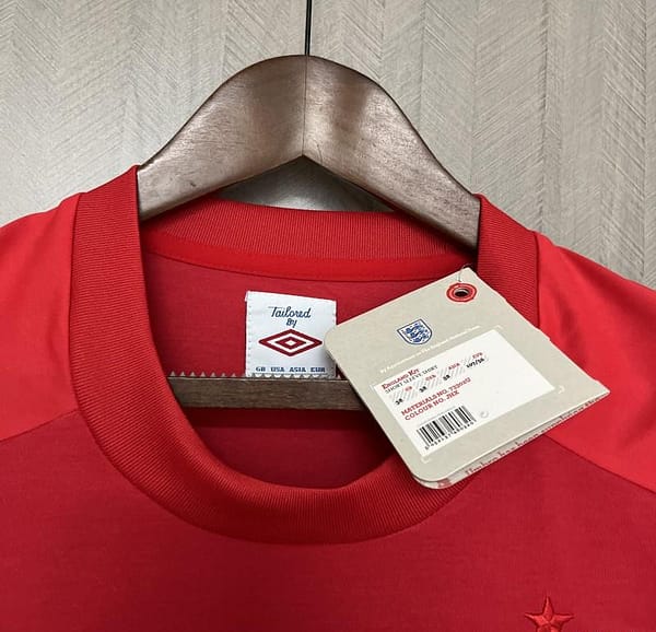 2010 Retro England Away Jersey - Image 7