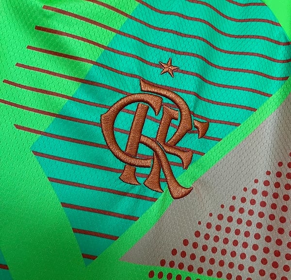 25/26 Flamengo Goalkeeper Fluorescent Green Jersey S-XXXXL - Image 9