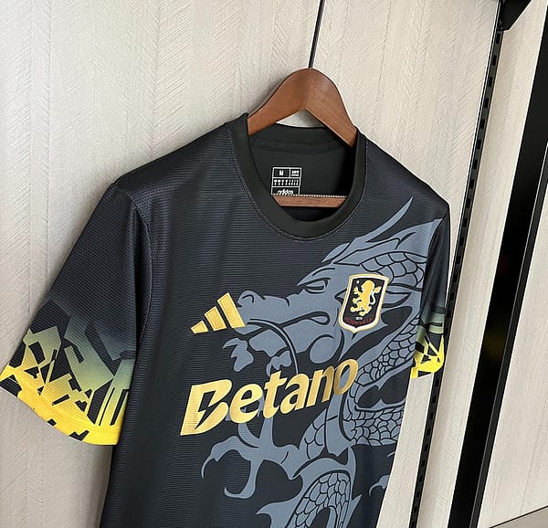 25/26 Aston Villa Black Jersey - Image 2