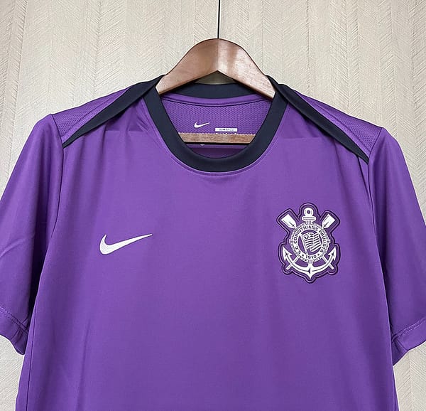 25/26 Corinthians Training Jersey Purple Jersey S-XXXXL - Image 3