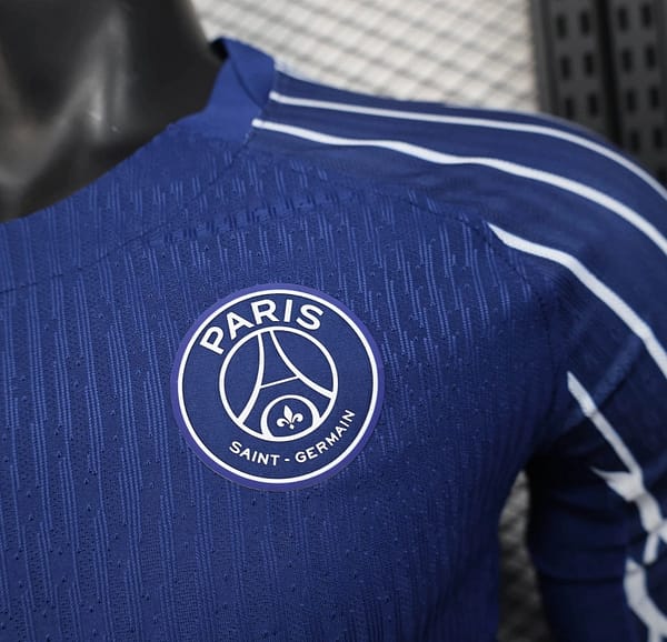 24/25 Player Version PSG Forth Blue Long Sleeve Jersey - Image 3