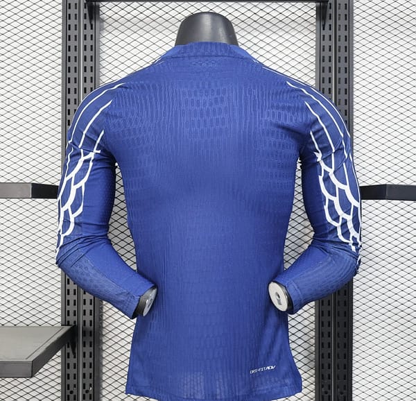 24/25 Player Version PSG Forth Blue Long Sleeve Jersey - Image 5