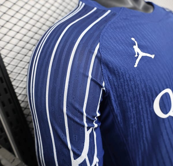 24/25 Player Version PSG Forth Blue Long Sleeve Jersey - Image 10