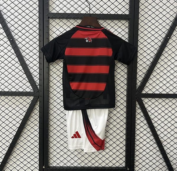 25/26 Kids Flamengo Home Size 16-28 Jersey - Image 5