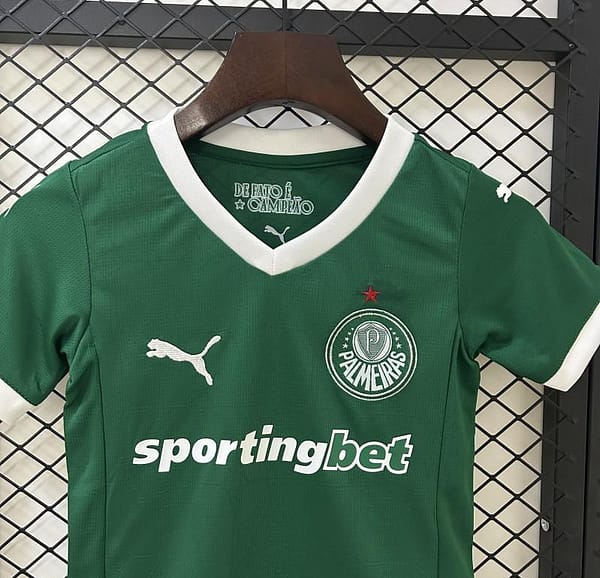 25/26 Kids Palmeiras Home Size 16-28 Jersey - Image 2