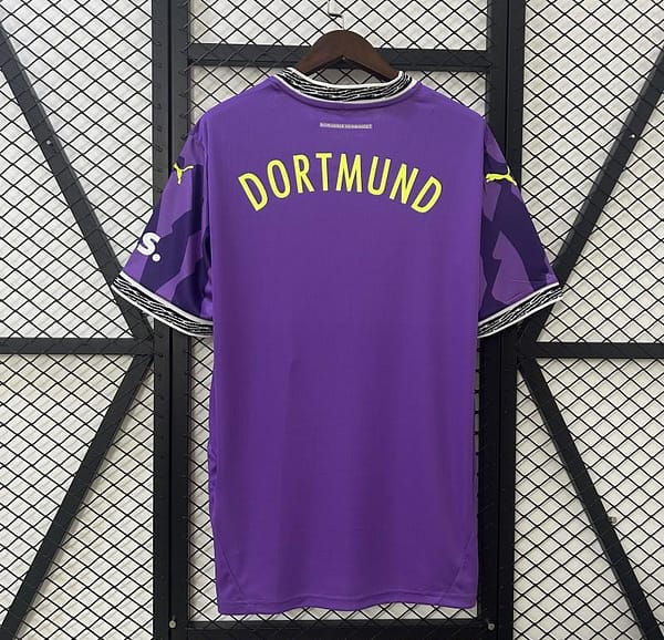 24/25 Borussia Dortmund Purple Goalkeeper Jersey - Image 5