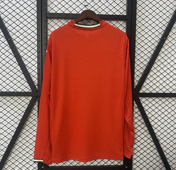2025 Long Sleeve Portugal Home Jersey - Image 5