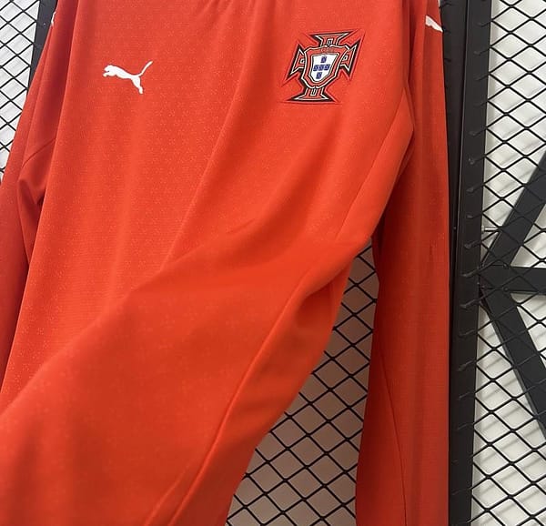 2025 Long Sleeve Portugal Home Jersey - Image 6