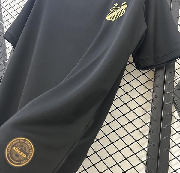 25/26 Special Edition Santos Black Jersey - Image 6