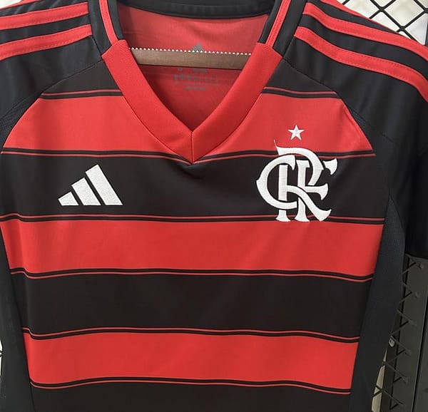 25/26 Women Flamengo Home Jersey - Image 3