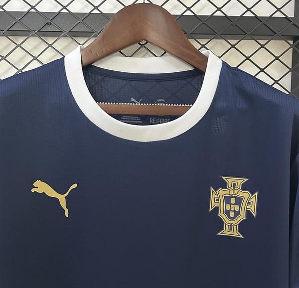 2025 Portugal Training Navy Jersey - Image 4