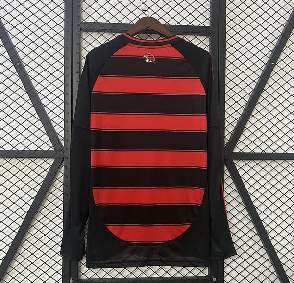25/26 Long Sleeve Flamengo Home Jersey - Image 7