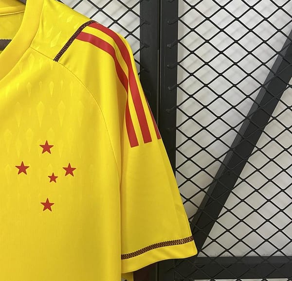 24/25 Cruzeiro Limited Edition Goalkeeper Yellow Jersey - Image 5