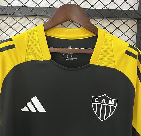25/26 Atlético Mineiro Training Jersey Black - Image 3