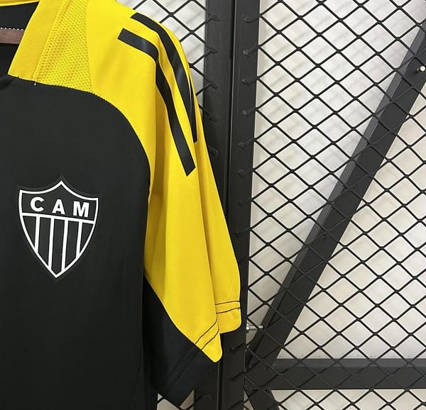 25/26 Atlético Mineiro Training Jersey Black - Image 7