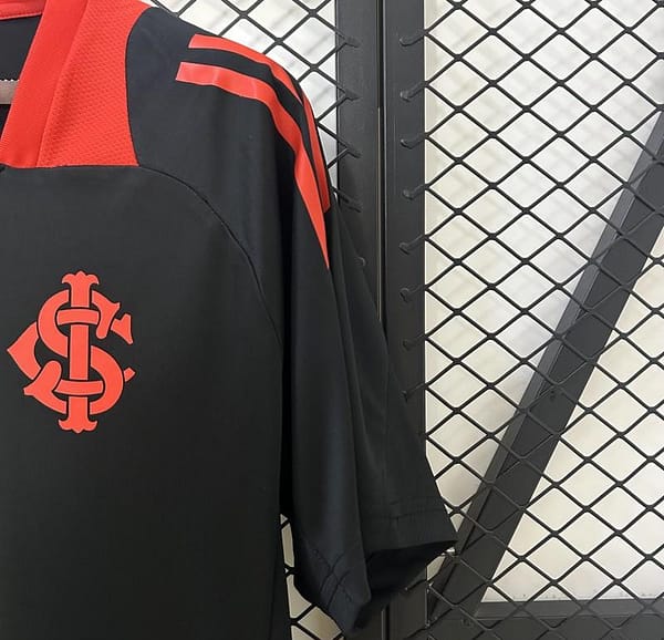 25/26 International Training Jersey Black - Image 6